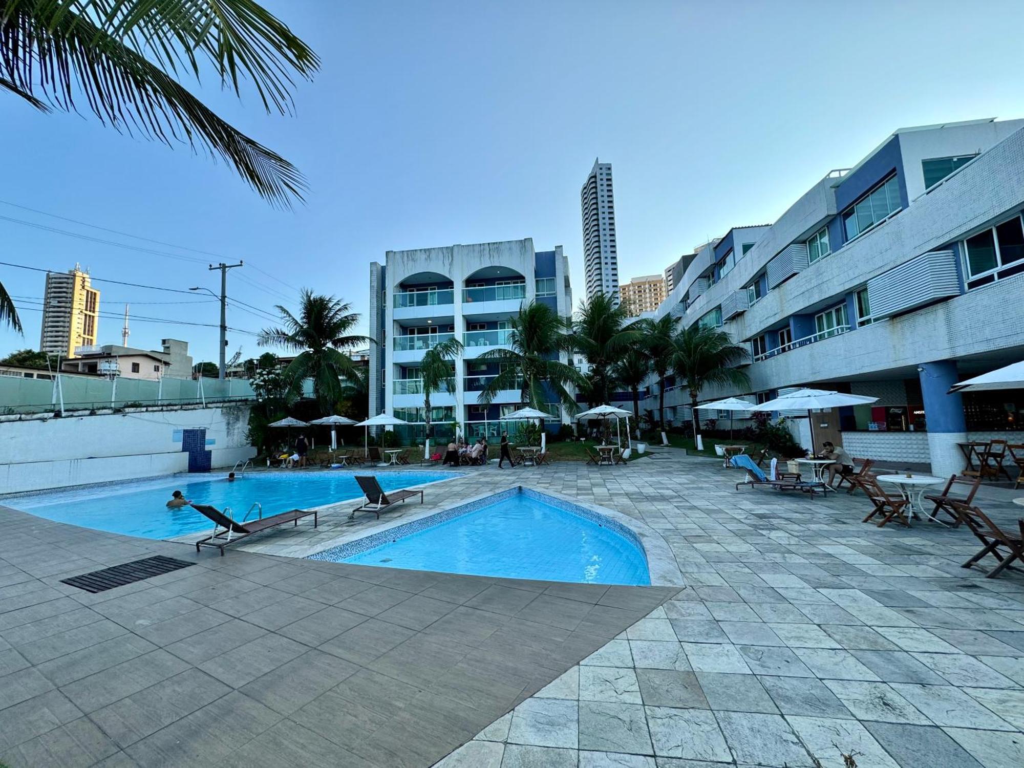 Edy Hospedagens Beira-Mar Flat 310 Com Vista Para O Morro Do Careca, Piscina E Localizacao Privilegiada Natal Bagian luar foto