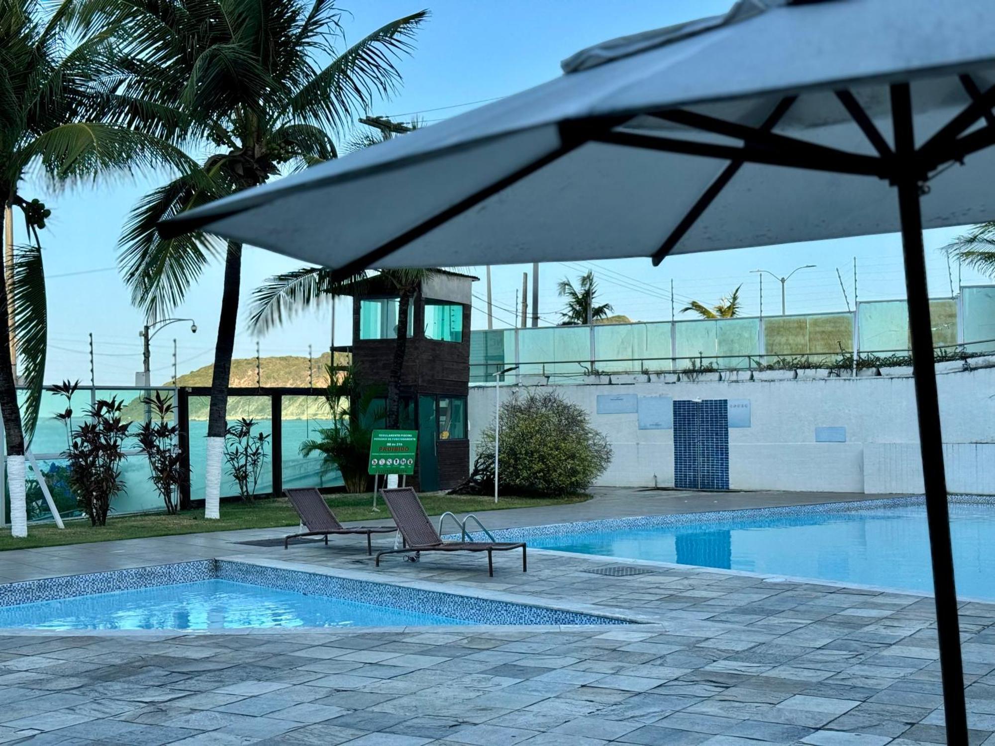 Edy Hospedagens Beira-Mar Flat 310 Com Vista Para O Morro Do Careca, Piscina E Localizacao Privilegiada Natal Bagian luar foto