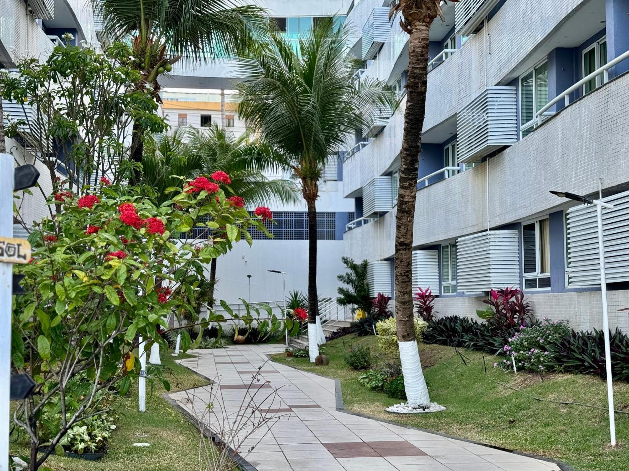 Edy Hospedagens Beira-Mar Flat 310 Com Vista Para O Morro Do Careca, Piscina E Localizacao Privilegiada Natal Bagian luar foto