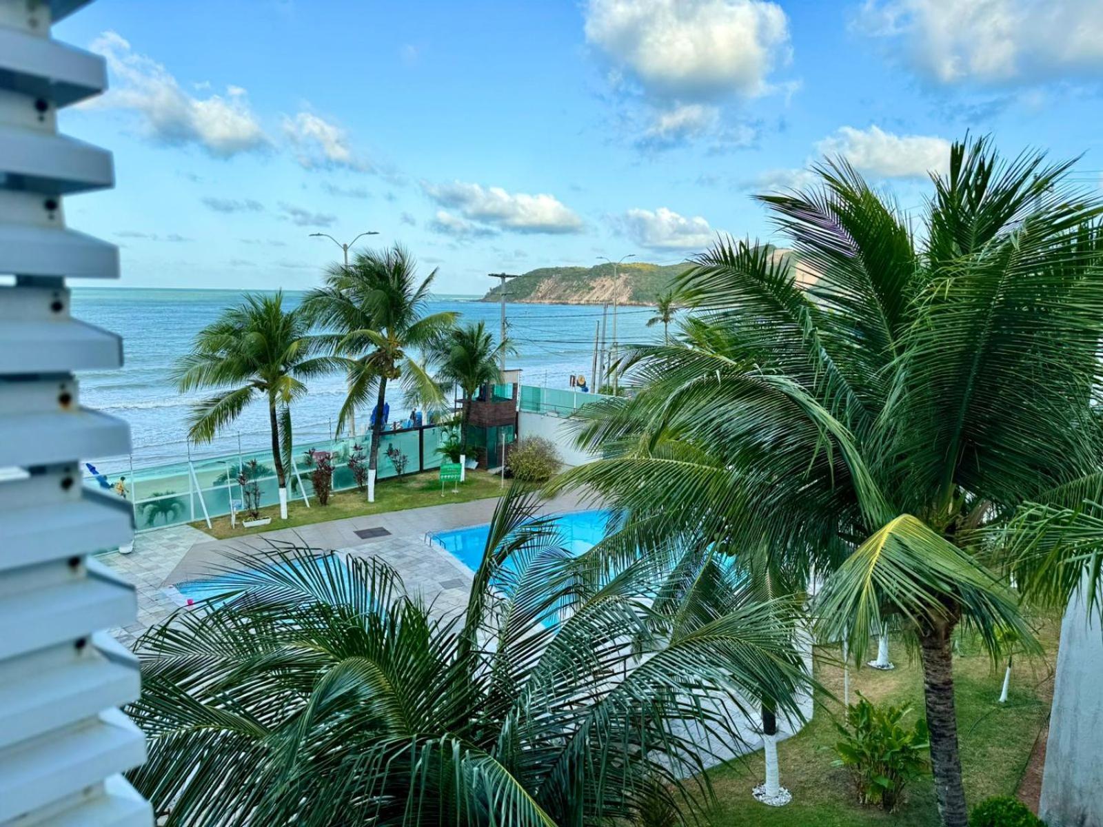 Edy Hospedagens Beira-Mar Flat 310 Com Vista Para O Morro Do Careca, Piscina E Localizacao Privilegiada Natal Bagian luar foto