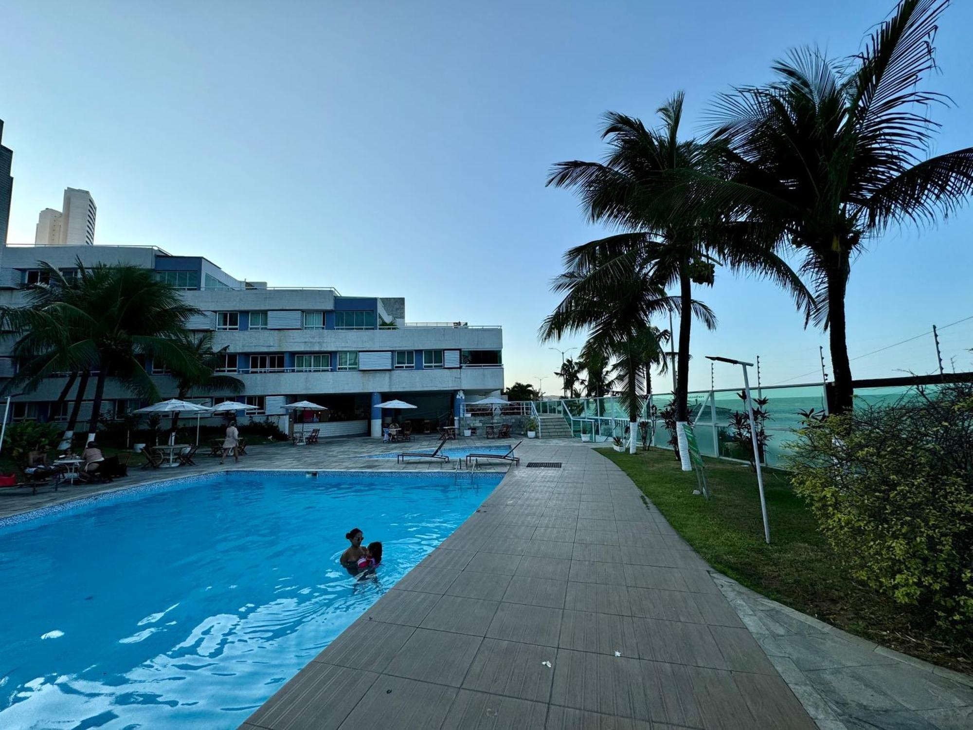 Edy Hospedagens Beira-Mar Flat 310 Com Vista Para O Morro Do Careca, Piscina E Localizacao Privilegiada Natal Bagian luar foto