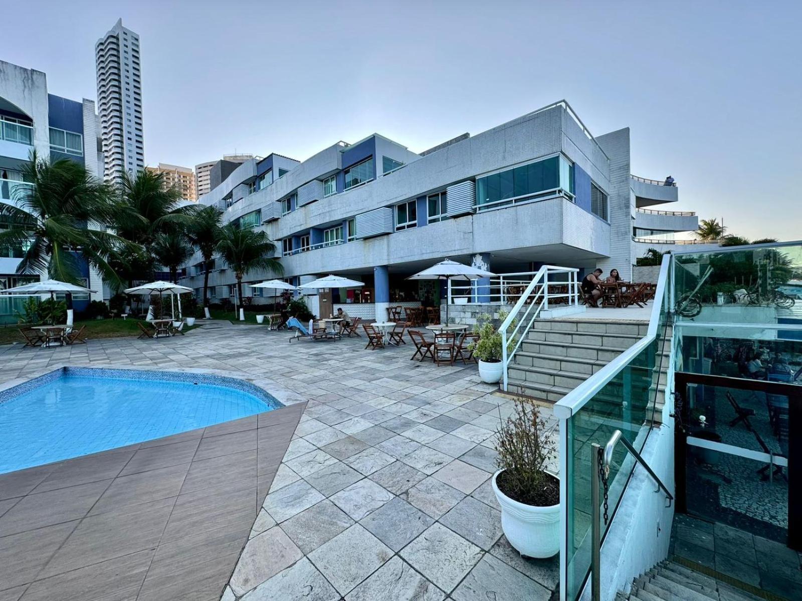 Edy Hospedagens Beira-Mar Flat 310 Com Vista Para O Morro Do Careca, Piscina E Localizacao Privilegiada Natal Bagian luar foto